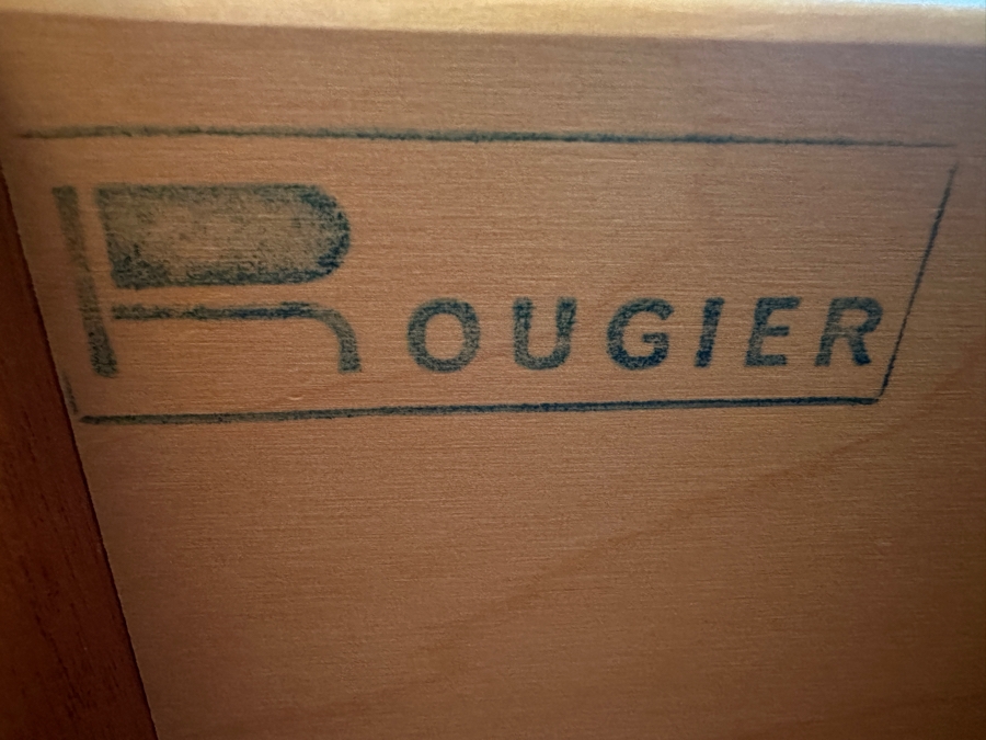 Vintage Roger Rougier Furniture Highboy Dresser Chest Of Drawers Cabinet [Photo 5]