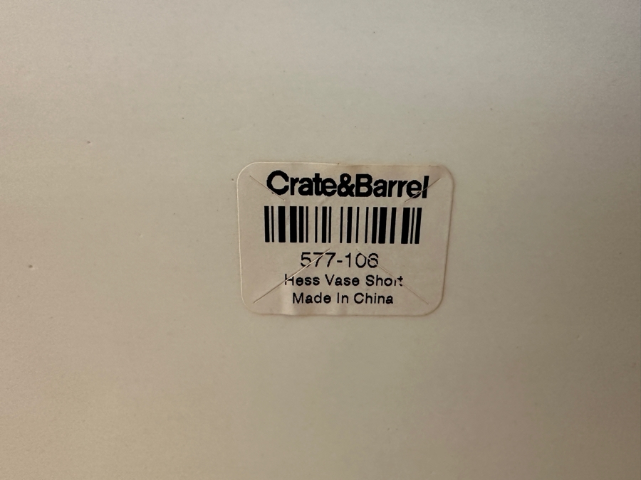 Pair Of Crate & Barrel Hess Vases 17'H [Photo 4]
