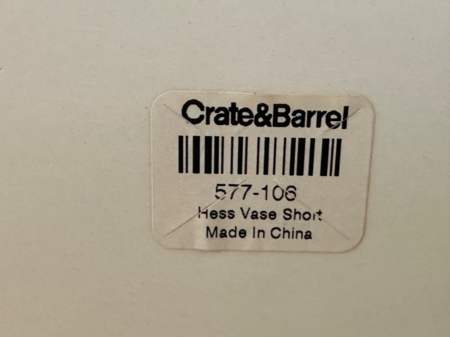 Pair Of Crate & Barrel Hess Vases 17'H [Photo 5]