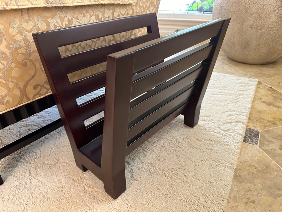 Wooden Magazine Rack #1 19'W X 12'D X 16'H Retails $690