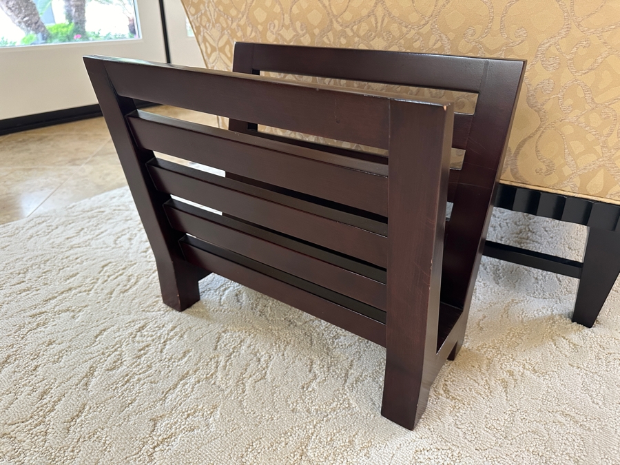 Wooden Magazine Rack #2 19'W X 12'D X 16'H Retails $690