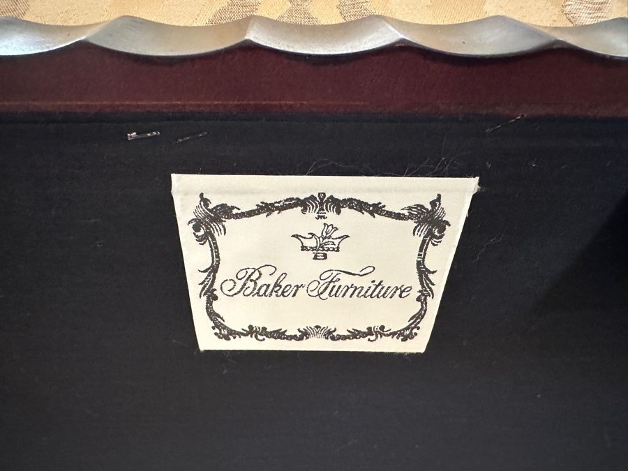 Pair Of Barbara Barry By Baker Furniture Armchairs With Bergamo Fabric Retails $5,300 [Photo 7]