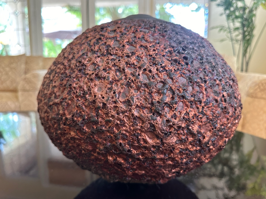 Signed Raku Art Pottery Vase [Photo 5]