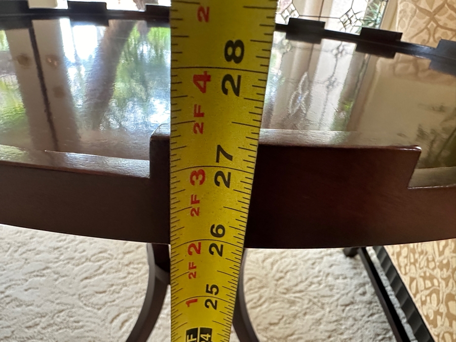 Baker Furniture Round Cocktail Table 30W X 27H Retails $1,990 [Photo 7]