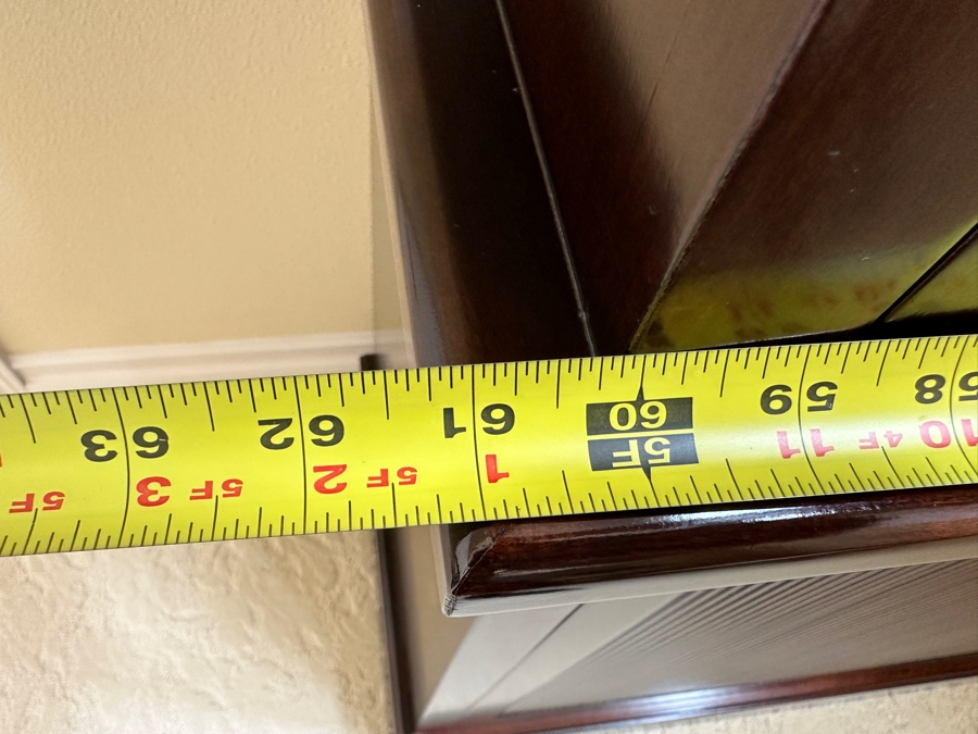 Barbara Barry By Baker Furniture Mirrored China Cabinet 61'W X 20.5'D X 91'H Retails $12,000 [Photo 13]