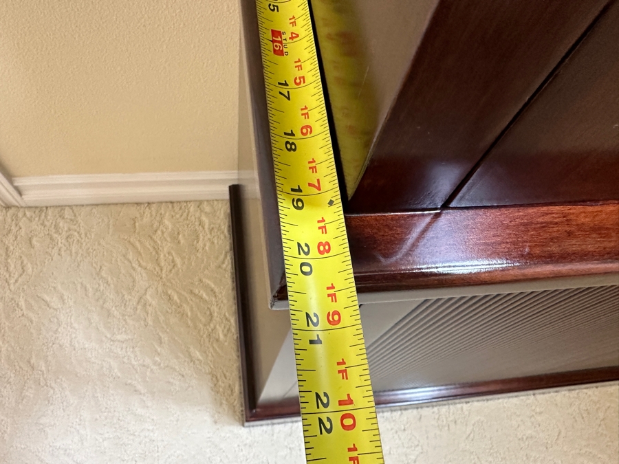 Barbara Barry By Baker Furniture Mirrored China Cabinet 61'W X 20.5'D X 91'H Retails $12,000 [Photo 14]