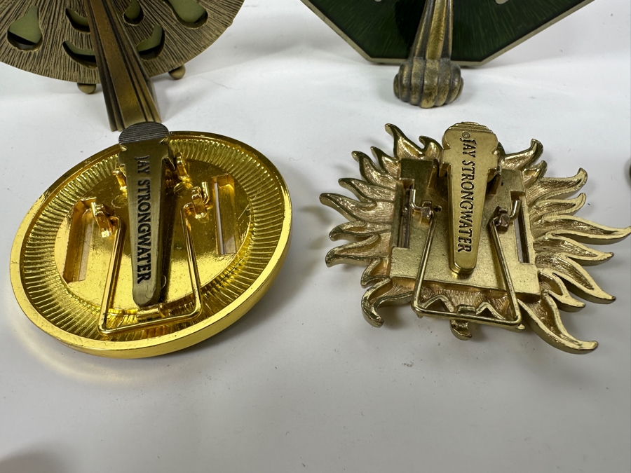 (4) Jay Strongwater Enamel Crystal Small Picture Frames [Photo 9]