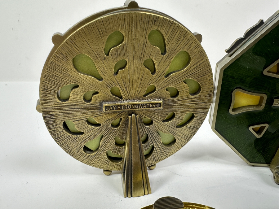 (4) Jay Strongwater Enamel Crystal Small Picture Frames [Photo 7]