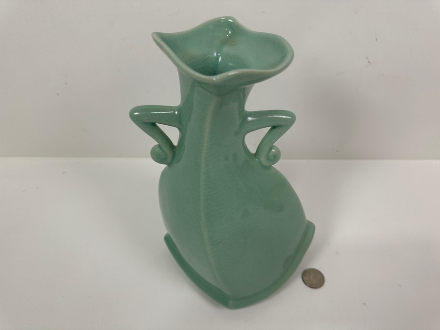 Signed Michael Lambert Dancing Vase 10'H [Photo 2]