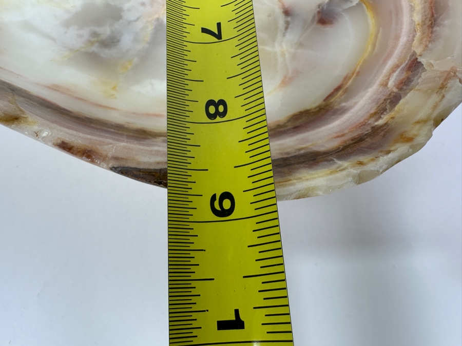 Carved Onyx Bowl Made In Pakistan 10.5W X 9D X 3H [Photo 9]