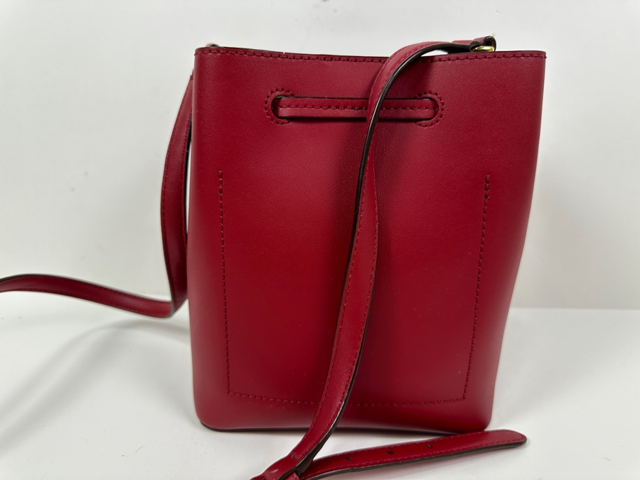 New Ralph Lauren Leather Shoulder Bag 7'W x 4.25'D x 8.5'H [Photo 5]