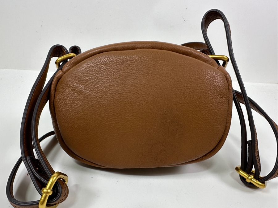 New Aimee Kestenberg Leather Backpack Tan 8'W x 5'D x 10'H  [Photo 6]