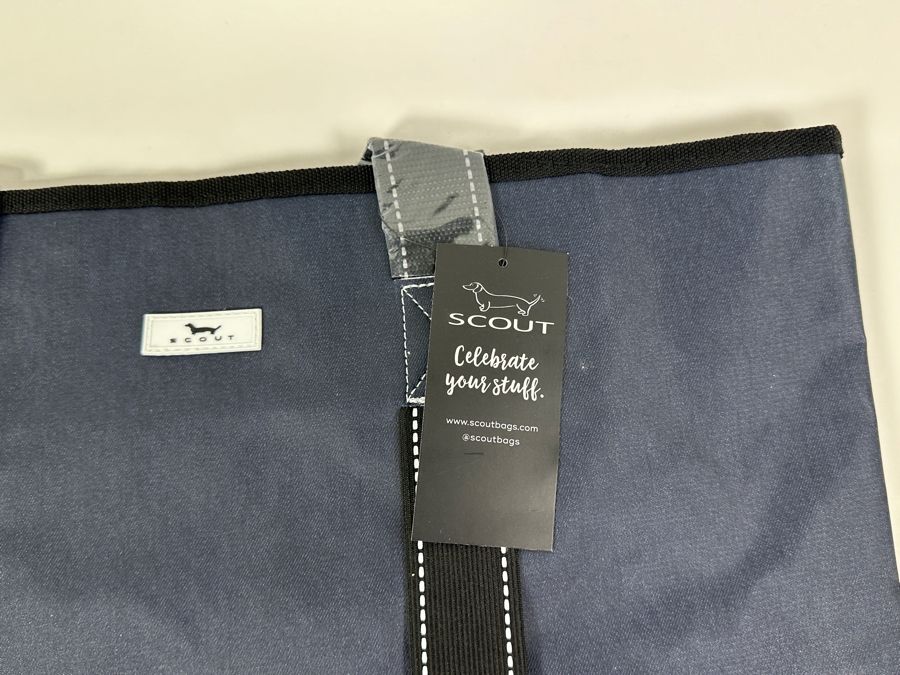 New Scout Fit Kit Nylon Navy Gym Bag  [Photo 6]