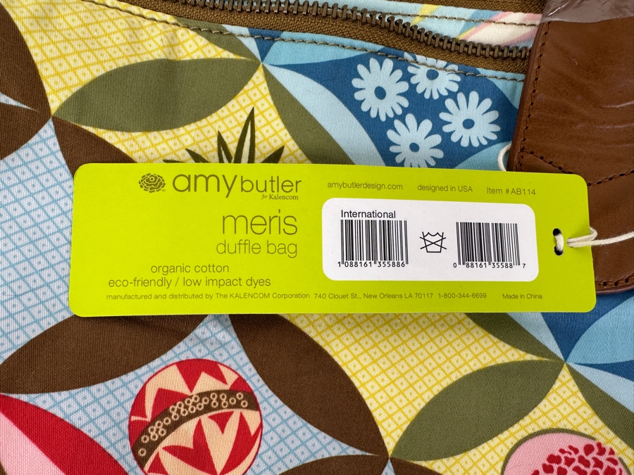 New Oversized Amy Butler Carried-Away International Everything Tote Bag 28'W x 8'D x 17'H [Photo 8]