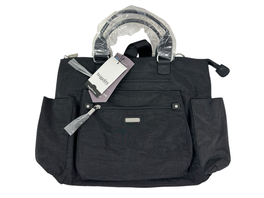 New Baggalini Water Resistant Backpack/Tote 16'W x 5'D x 12'H