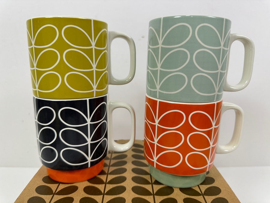 Orla Kiely House Set of Mugs [Photo 2]