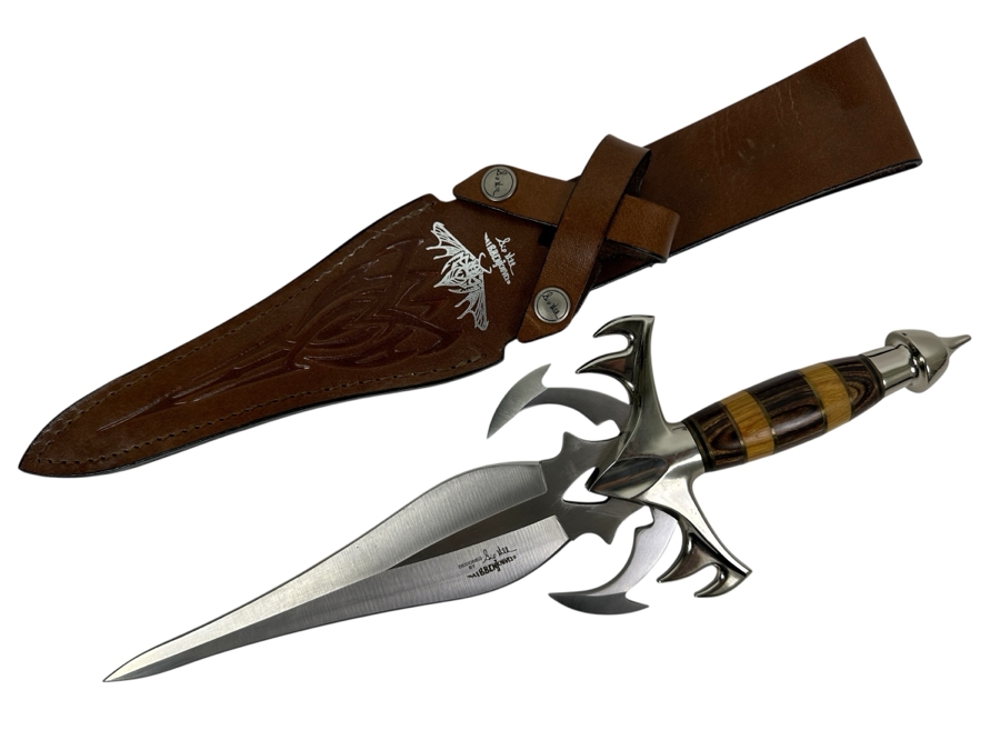 Hibben Knives Hornet Dagger By United Cutlery Designed By Gil Hibben With Sheath UC985 15.5'L [Photo 1]