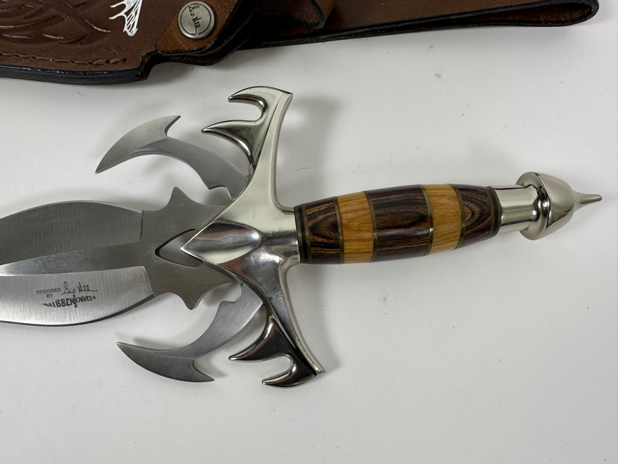 Hibben Knives Hornet Dagger By United Cutlery Designed By Gil Hibben With Sheath UC985 15.5'L [Photo 5]