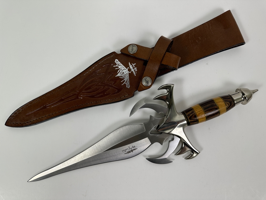 Hibben Knives Hornet Dagger By United Cutlery Designed By Gil Hibben With Sheath UC985 15.5'L [Photo 3]