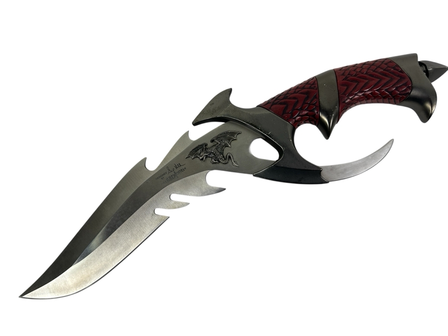 Hibben Knives 'Dragon Lord' Bowie Knife By United Cutlery Designed By Gil Hibben UC898 14.5'L [Photo 1]