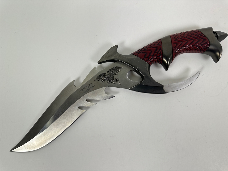 Hibben Knives 'Dragon Lord' Bowie Knife By United Cutlery Designed By Gil Hibben UC898 14.5'L [Photo 4]