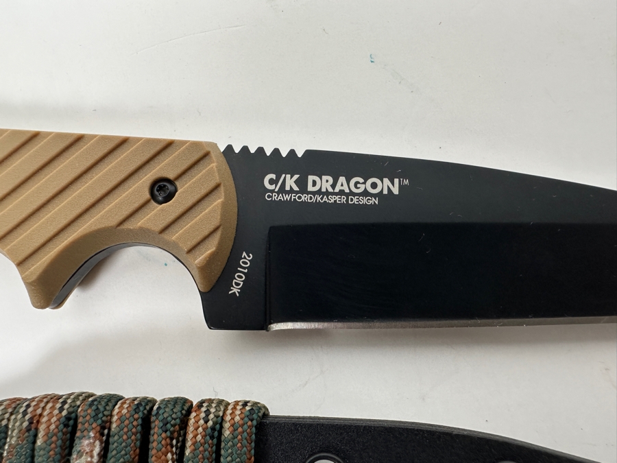 Crawford/Kasper Design C/K Dragon Knife With Sheath 2010DK [Photo 4]