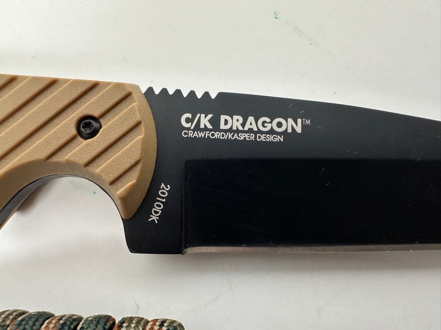 Crawford/Kasper Design C/K Dragon Knife With Sheath 2010DK [Photo 5]