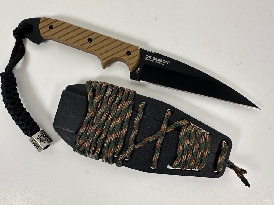 Crawford/Kasper Design C/K Dragon Knife With Sheath 2010DK [Photo 3]