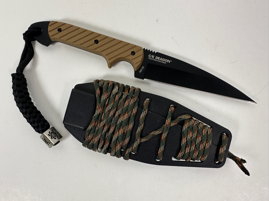 Crawford/Kasper Design C/K Dragon Knife With Sheath 2010DK [Photo 2]