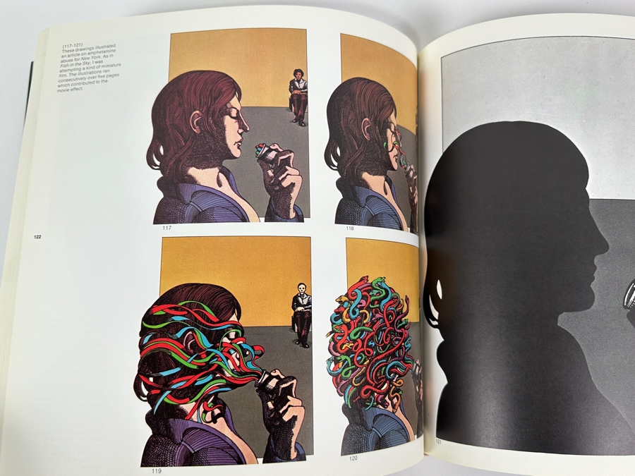 Vintage 1983 Third Printing Hardcover Book Milton Glaser Graphic Design [Photo 8]