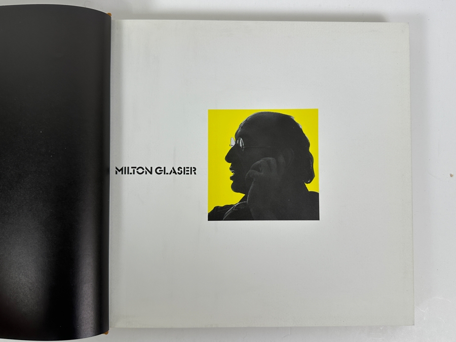 Vintage 1983 Third Printing Hardcover Book Milton Glaser Graphic Design [Photo 4]