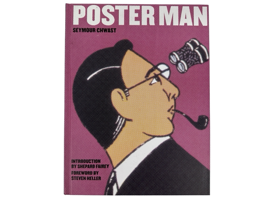 First Edition Hardcover Book Poster Man Seymour Chwast [Photo 1]
