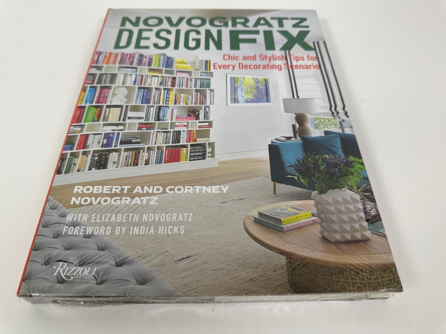 Factory Sealed Hardcover Book Novogratz Design Fix By Robert And Cortney Novogratz Retails $45 [Photo 2]