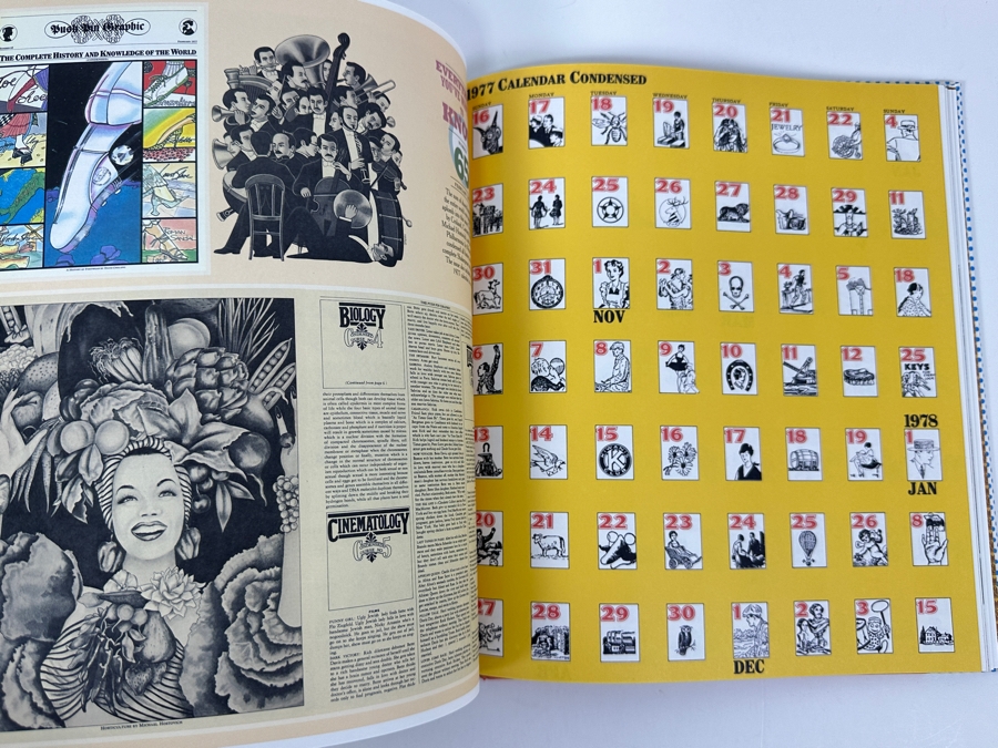 Hardcover Book The Push Pin Graphic By Seymour Chwast Retails $50 [Photo 7]