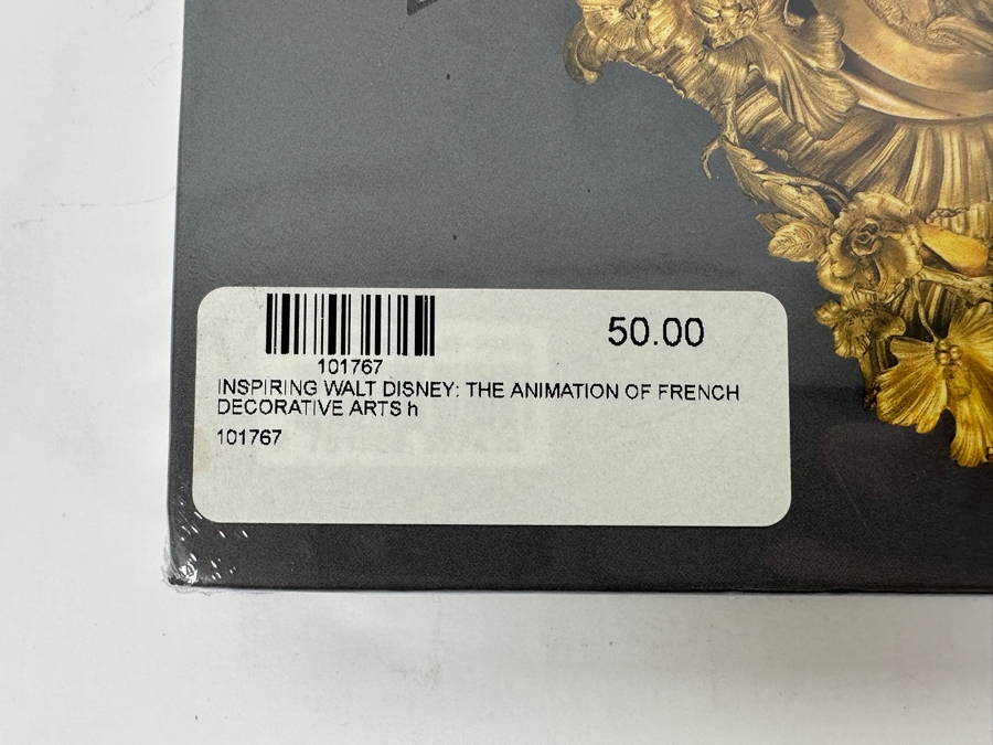 Factory Sealed Hardcover Book Inspiring Disney: The Animation Of French Decorative Arts Retails $50 [Photo 3]