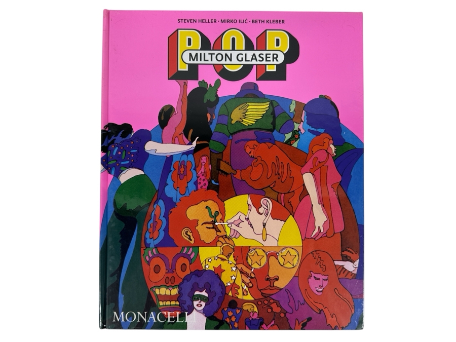 Factory Sealed Hardcover Book Pop Milton Glaser Retails $65 [Photo 1]