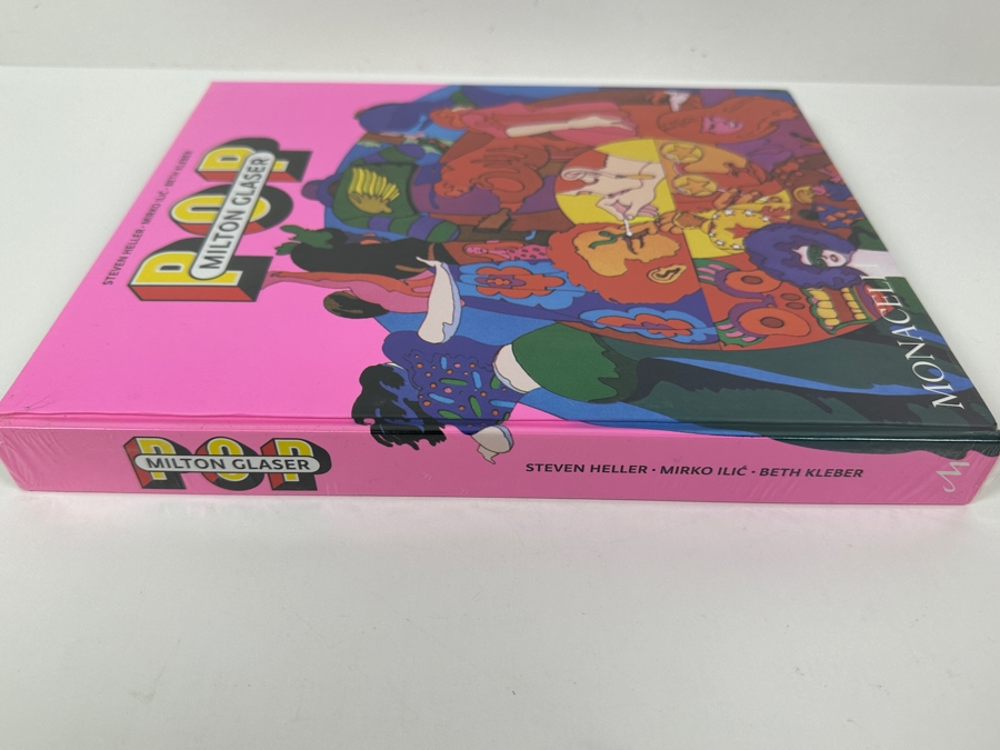 Factory Sealed Hardcover Book Pop Milton Glaser Retails $65 [Photo 4]
