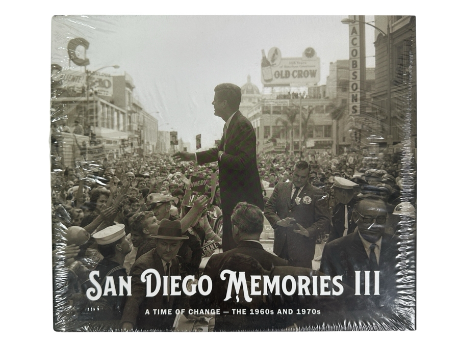 Factory Sealed Hardcover Book San Diego Memories III: A Time Of Change - The 1960s And 1970s [Photo 1]