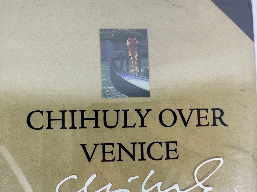 Factory Sealed Hardcover Book Dale Chihuly Over Venice [Photo 2]