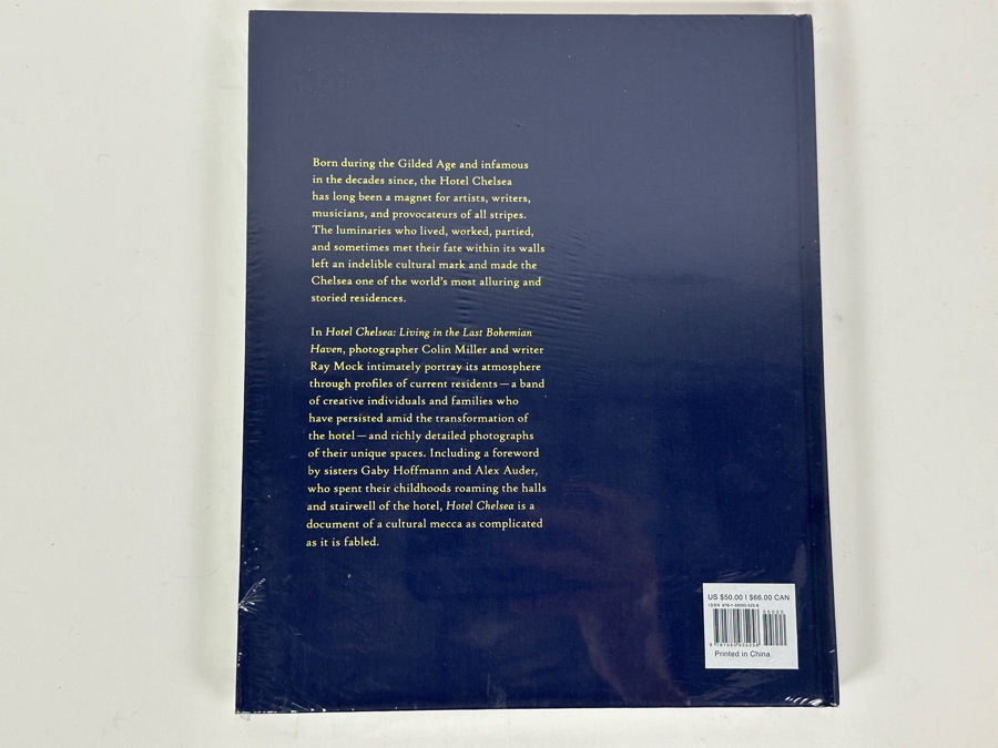 Factory Sealed Hardcover Book Hotel Chelsea: Living In The Last Bohemian Haven By Colin Miller & Ray Mock Retails $50 [Photo 3]