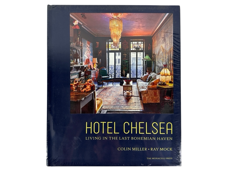 Factory Sealed Hardcover Book Hotel Chelsea: Living In The Last Bohemian Haven By Colin Miller & Ray Mock Retails $50 [Photo 1]