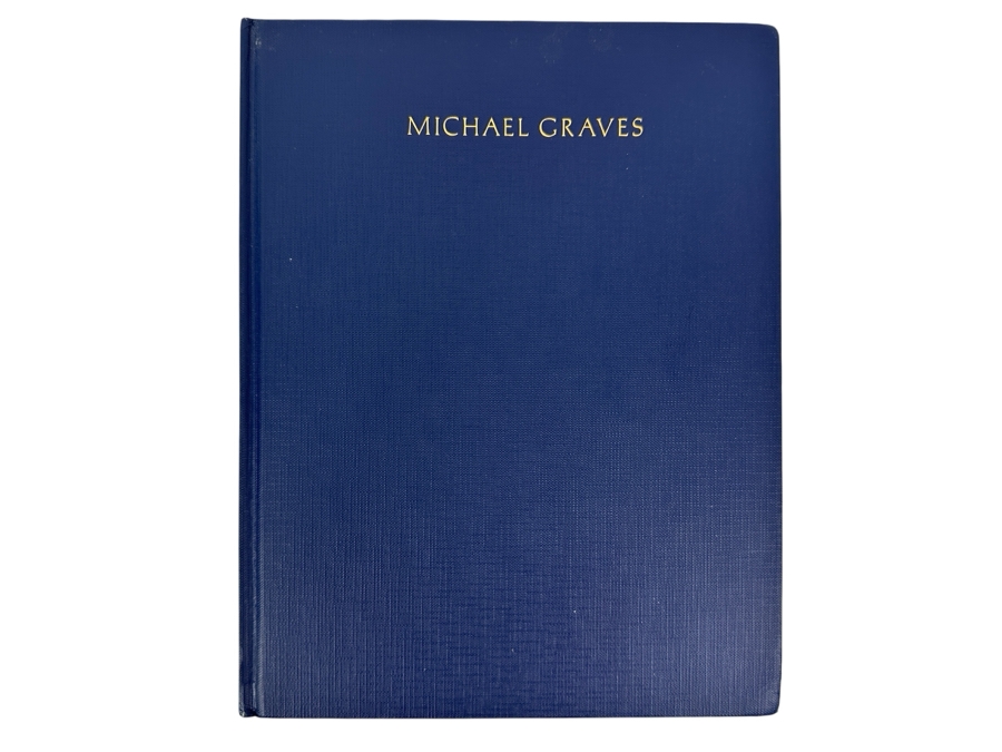 Signed Michael Graves Hardcover Book Michael Graves: Buildings And Projects 1990-1994 [Photo 2]