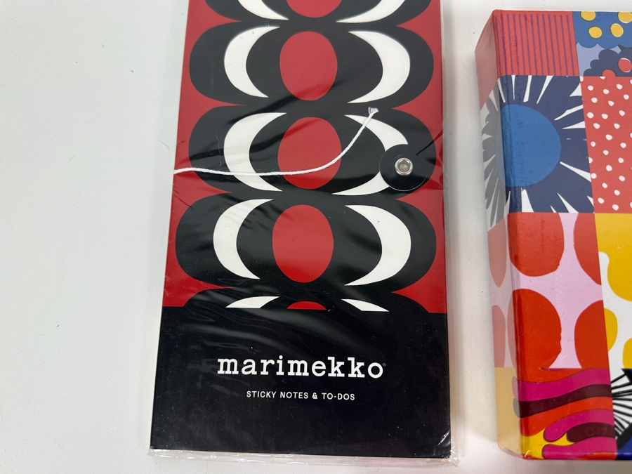 Marimekko Lot With Postcards, Notecards, Sticky Notes, To-Dos, Box Of Labels & Memory Game - Mostly Sealed Items [Photo 4]