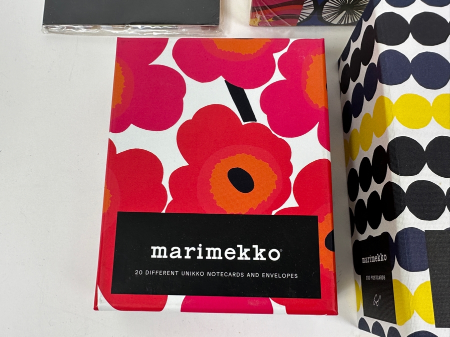 Marimekko Lot With Postcards, Notecards, Sticky Notes, To-Dos, Box Of Labels & Memory Game - Mostly Sealed Items [Photo 3]
