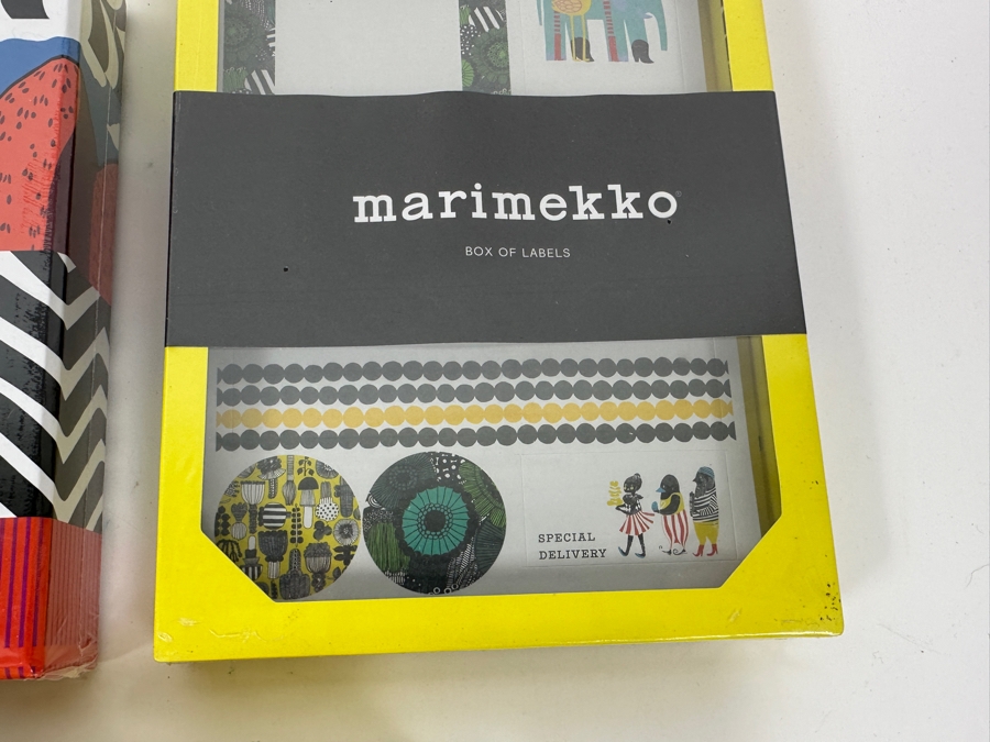 Marimekko Lot With Postcards, Notecards, Sticky Notes, To-Dos, Box Of Labels & Memory Game - Mostly Sealed Items [Photo 6]
