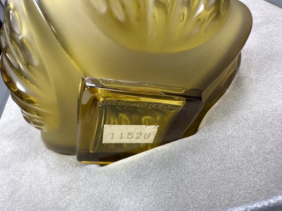 Lalique Crystal France Mirabel Perfume Bottle With Original Box [Photo 4]