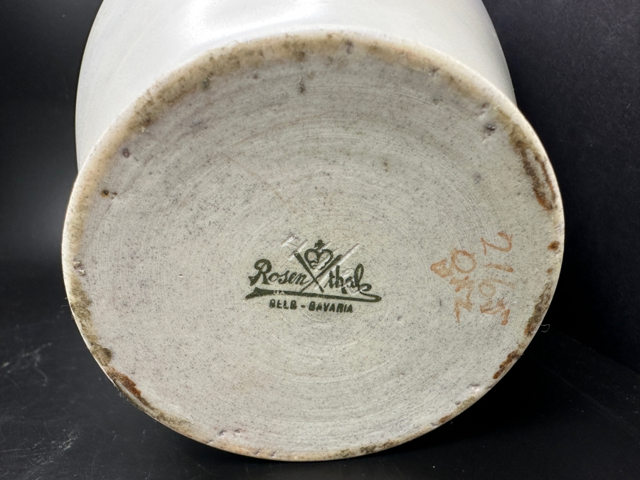 Vintage Hand Painted Rosenthal Bavaria Vase 6.25'H [Photo 6]