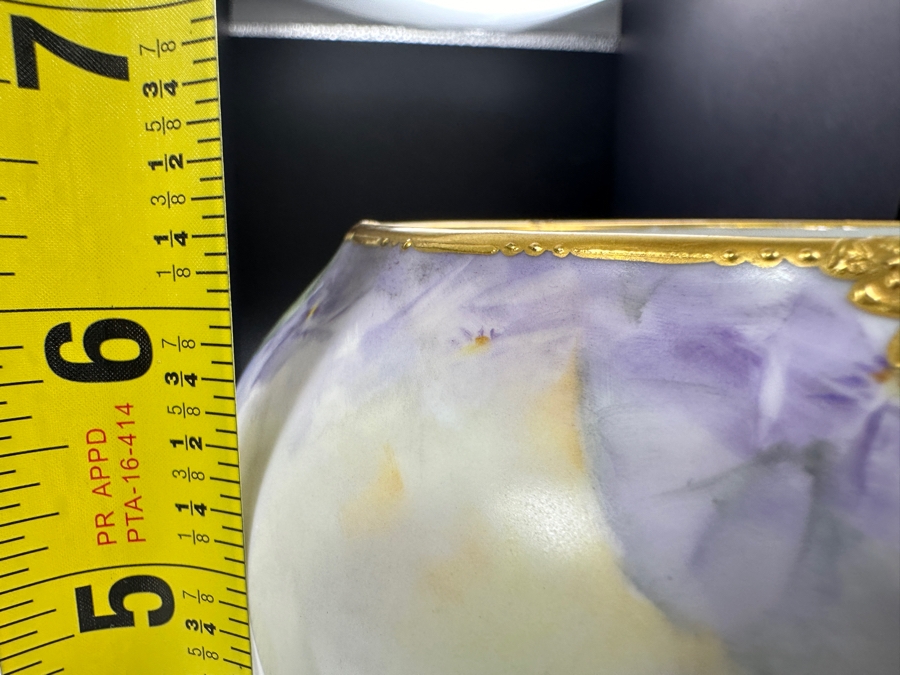 Vintage Hand Painted Rosenthal Bavaria Vase 6.25'H [Photo 9]