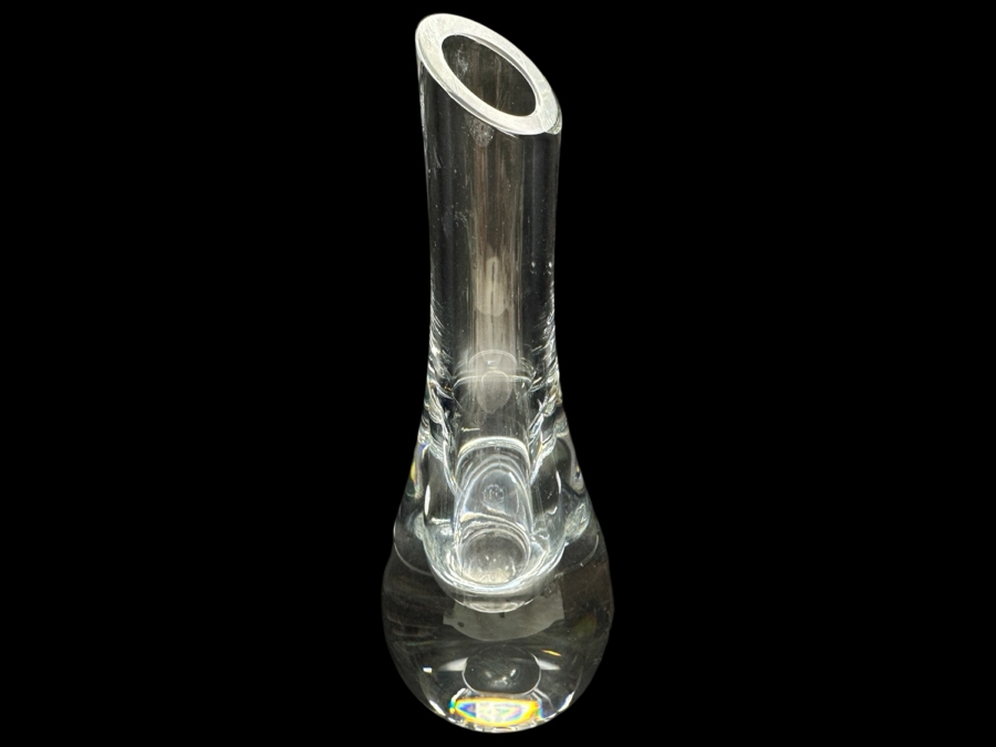 Baccarat Crystal France Bud Vase 7H [Photo 1]