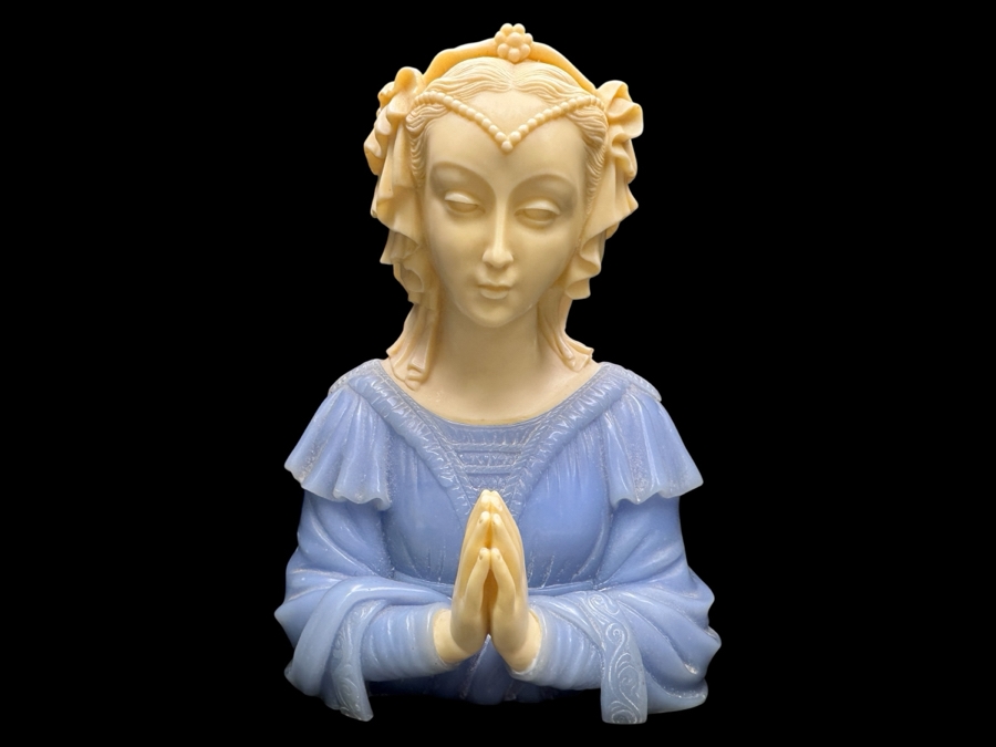Vintage Gino Ruggeri Resin Bust Made In Italy 7'H [Photo 1]
